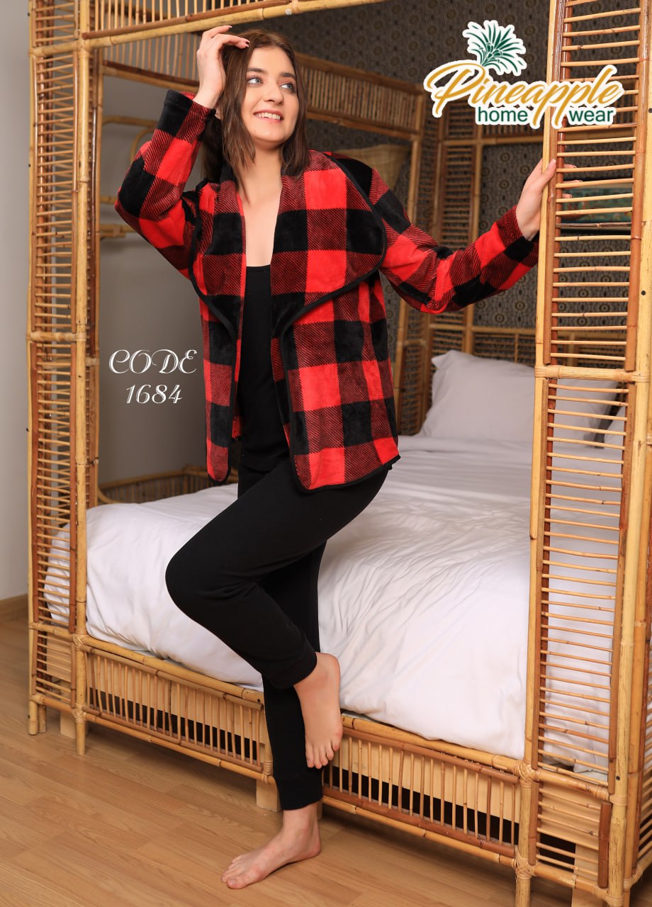 Women's Black Cami & Buffalo Plaid Pajama Set