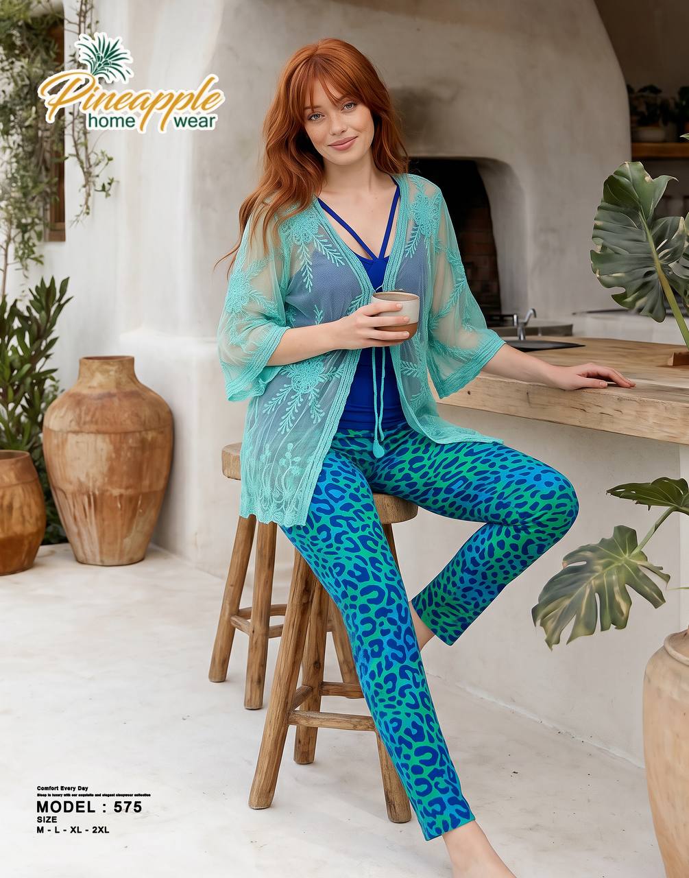 Printed Home Wear Set