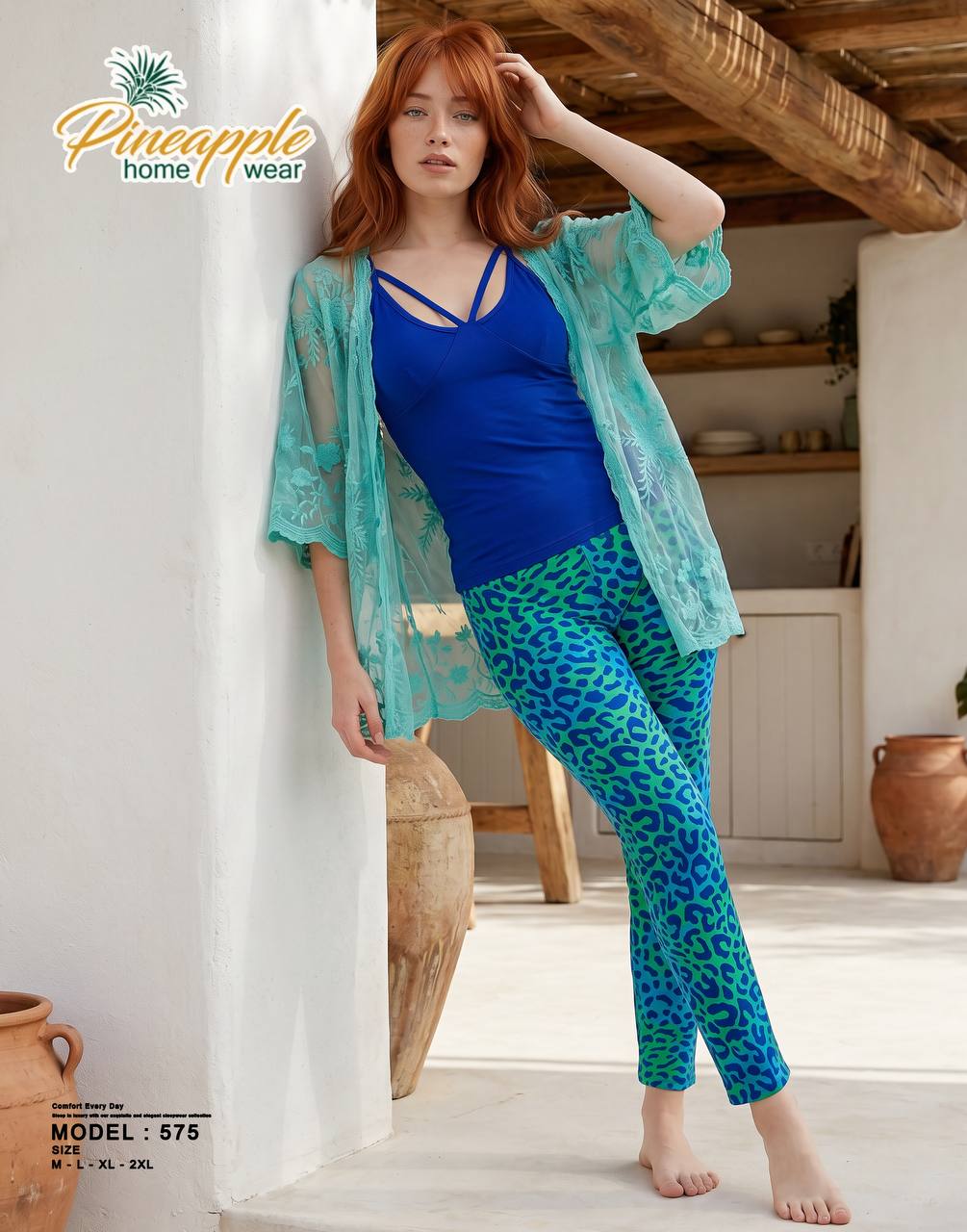 Printed Home Wear Set
