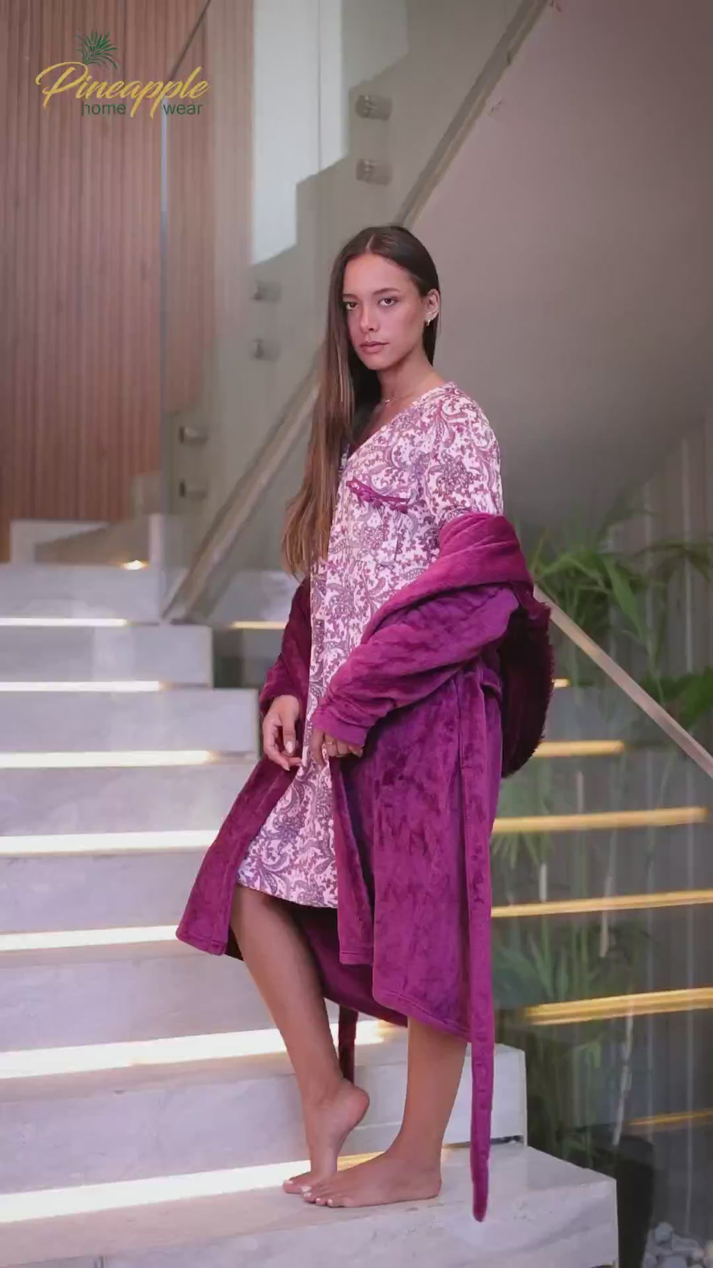 ROBE HEAVY SOFT VELVET BOLAR DRESS SOFT VELVET FULLY LINED LYCRA